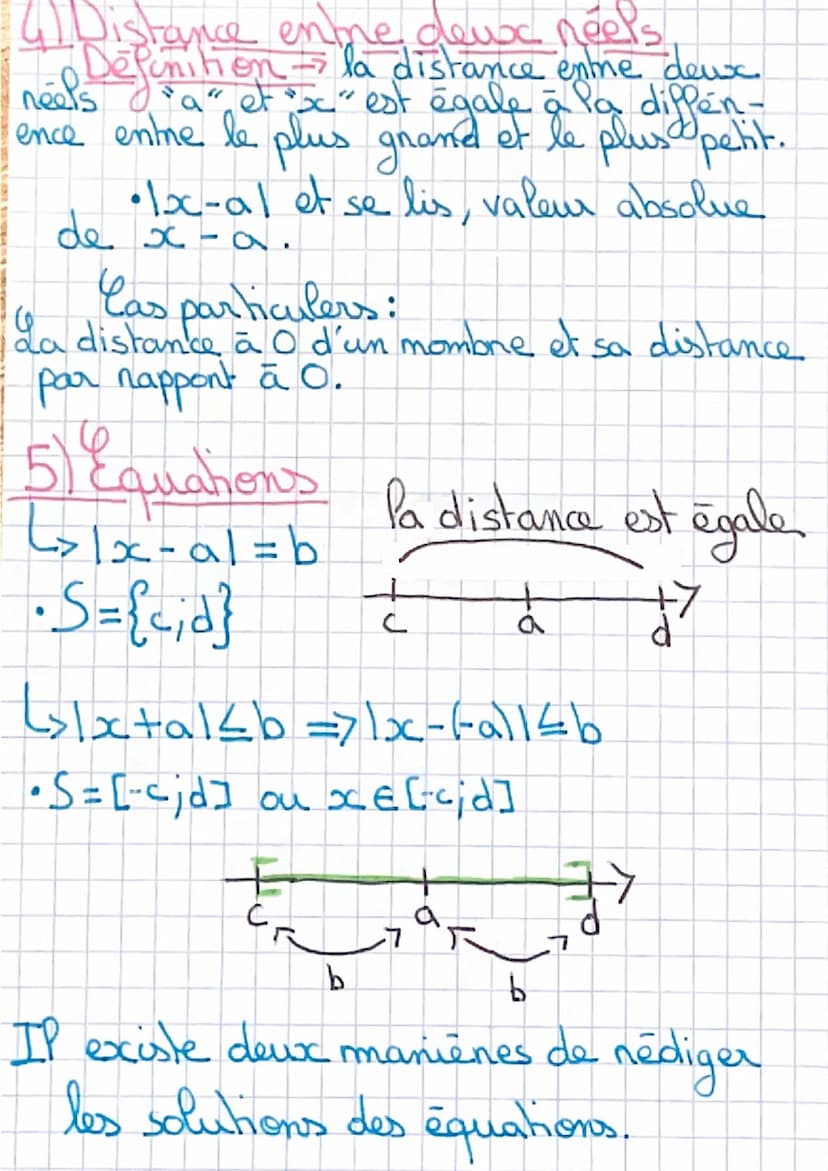 des nombres neels
1) Ensembles de momones
• Entiers maturels (positif : 1; 2;...) → N
Entiers nelatifs (-2;-1; 0; 1; 2...) -> Z
• Nombres na