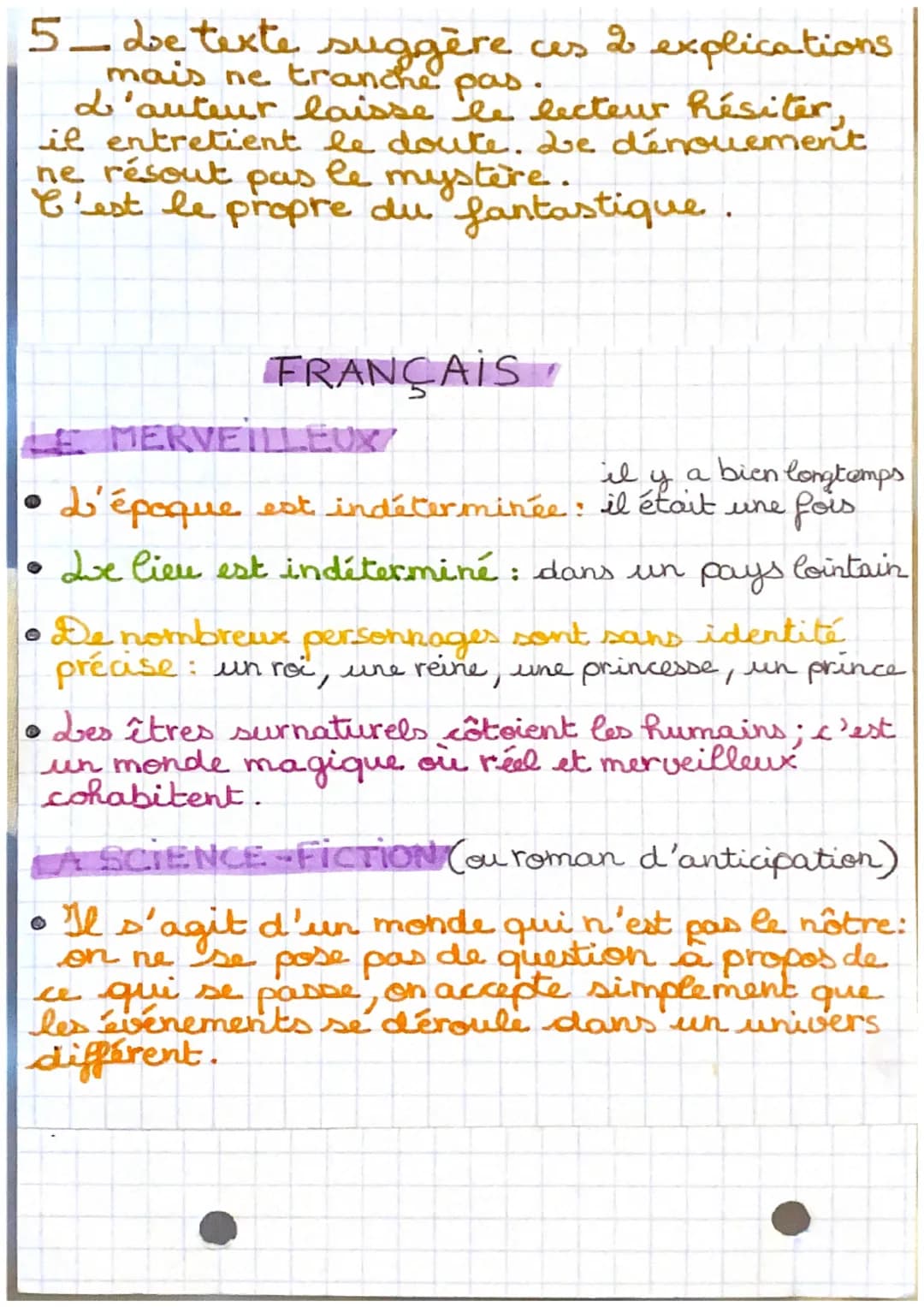 LE FANTASTIQUE
:
1- Le récit fantastique est le plus
souvent mené à la 11
le narrateur raconte une histoire insolite
personne,
qu'il a lui-m