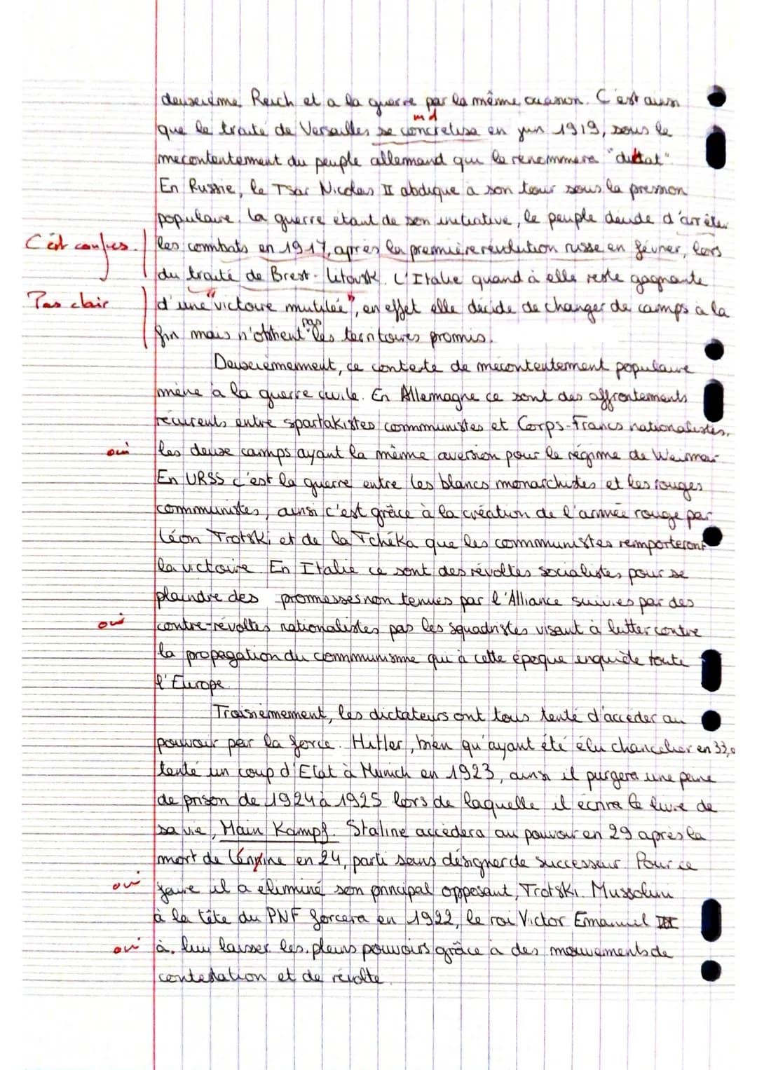 Histoire - Terminale générale
Thème Fragilités des démocraties, totalitarismes et Seconde Guerre mondiale
Evaluation
Sujet : quelle est la p