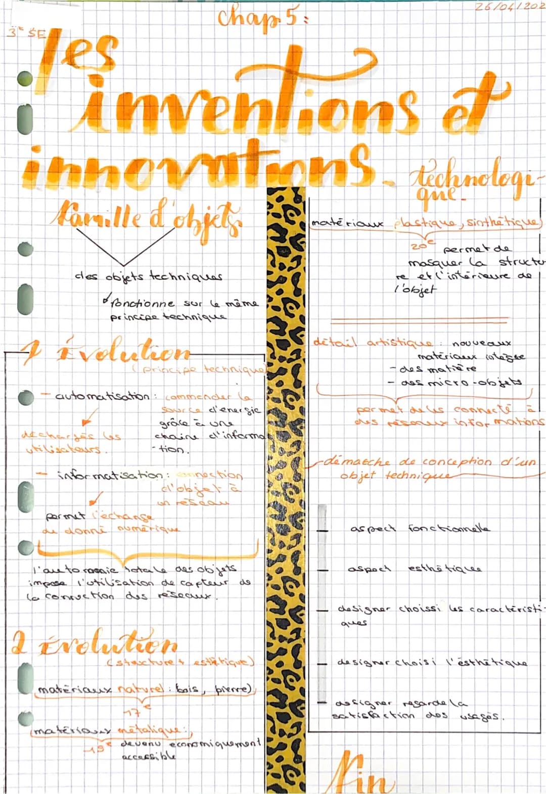 chap 5:
SE
i inventions at
innovations technologi-
Marrille & objets
des objets techniques.
& fonctionne sur le même
principe technique
4 év