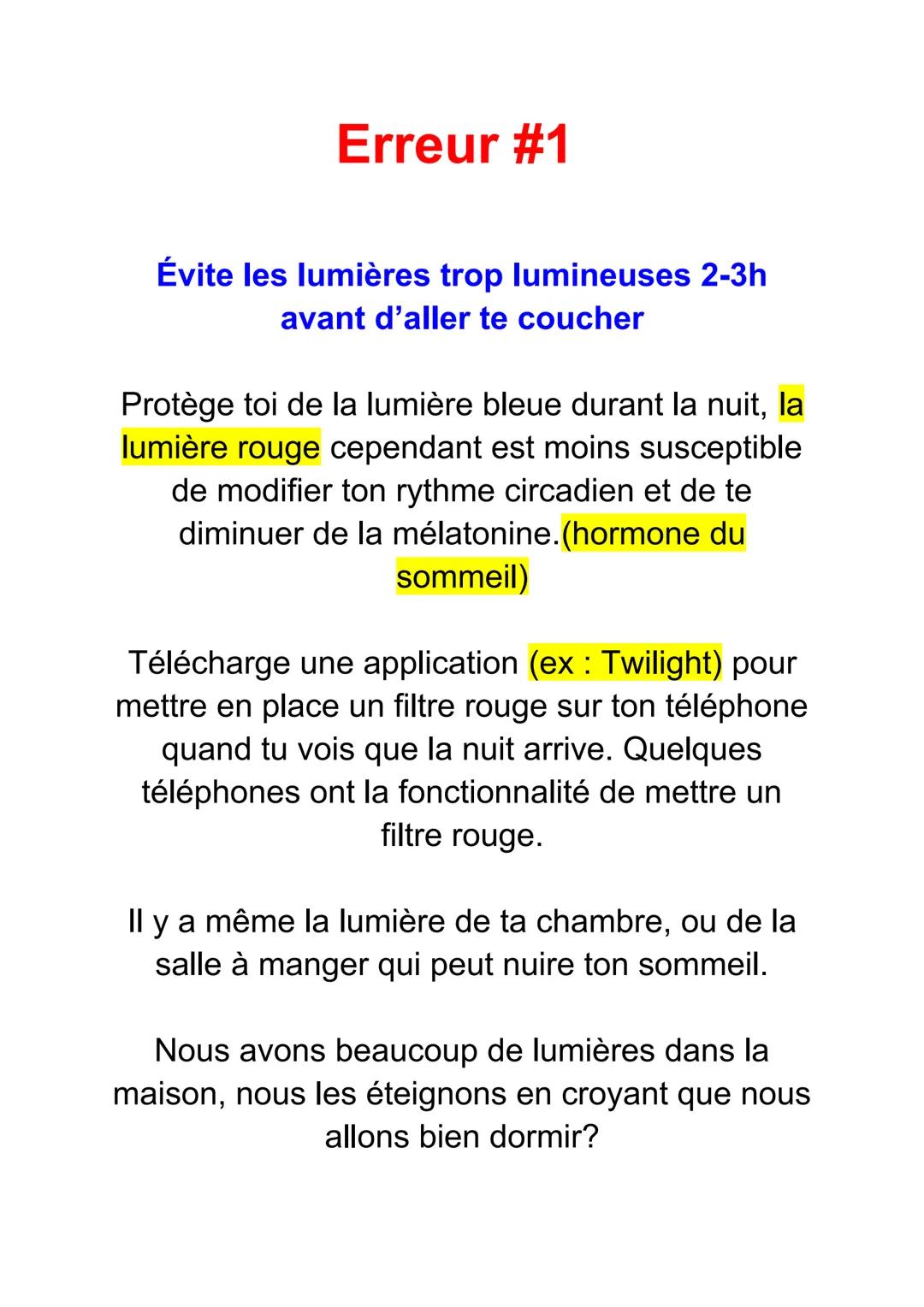 # Erreurs de sommeil 2.0
@form_outt

Dans ce document, je te parlerais des erreurs
que beaucoup de personnes font et se plaignent
de ne pas 