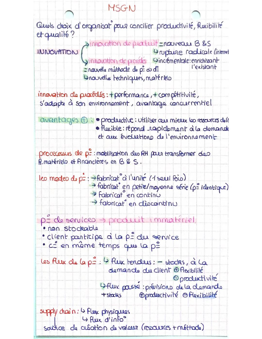 Quels choix d’organisation pour concilier productivité, flexibilité et qualité ?