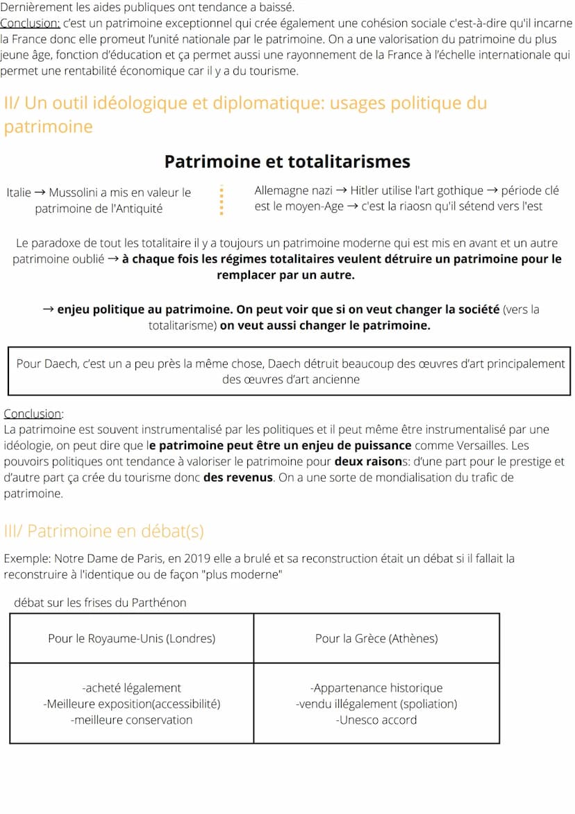 THÈME 4: IDENTIFIER, PROTÉGER ET
VALORISER LE PATRIMOINE : ENJEUX
GÉOPOLITIQUE.
Axe 1: Usages sociaux et politiques du patrimoine
En 1986, d