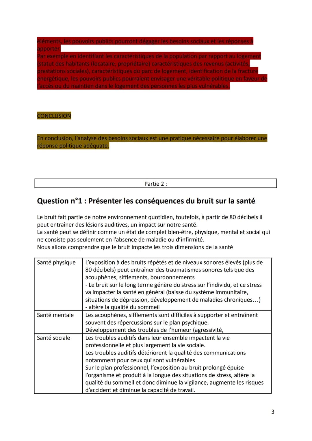 PARTIE 1-A
QUESTION: Expliquer comment la perte d'emploi peut conduire à
une situation d'exclusion.
JE POSE LE SUJET
La perte d'un emploi co