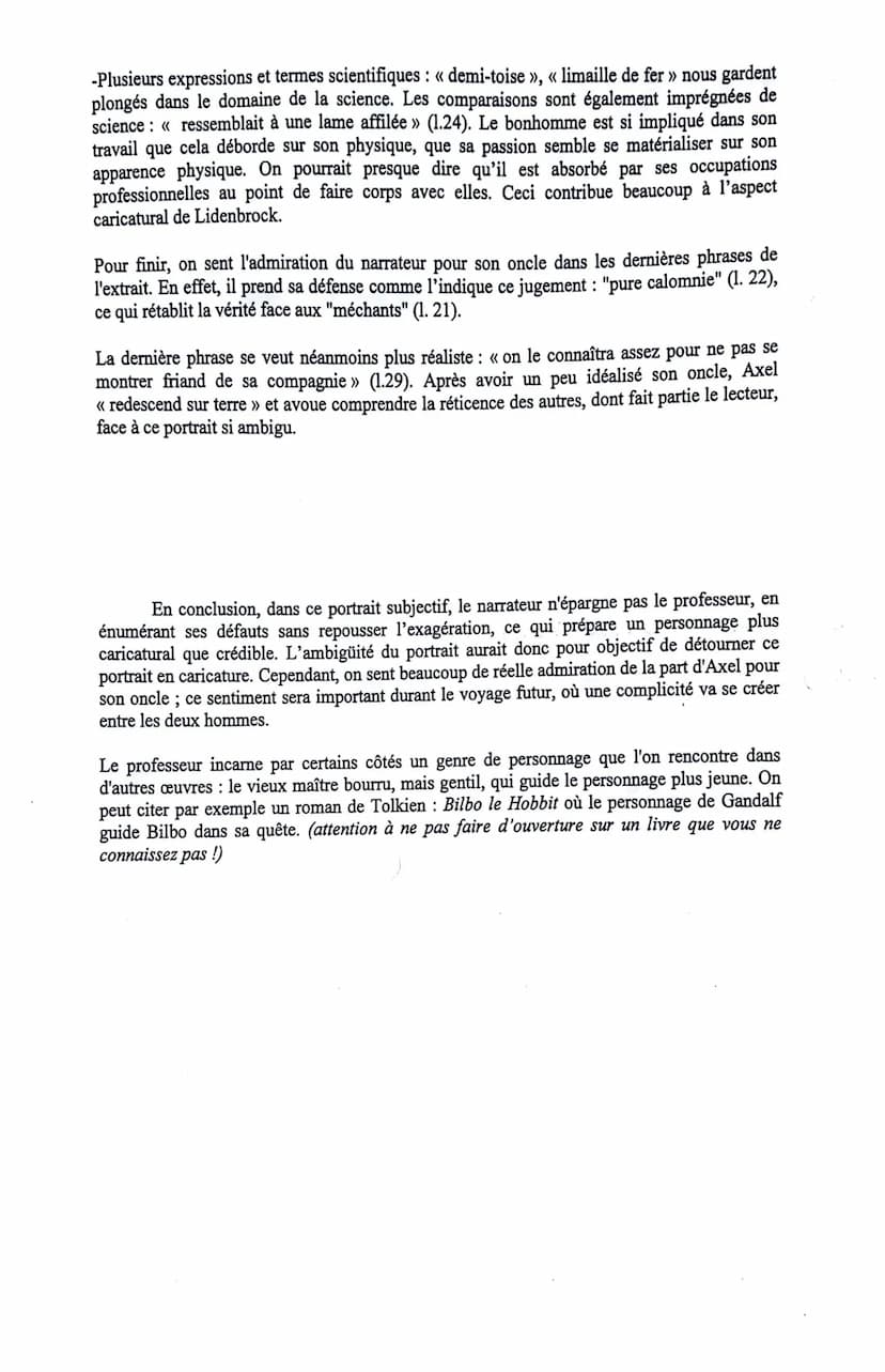 
<p>Ce texte est extrait du roman "Voyage au centre de la Terre" écrit par Jules Verne en 1864. Il met en scène l'expédition du professeur L
