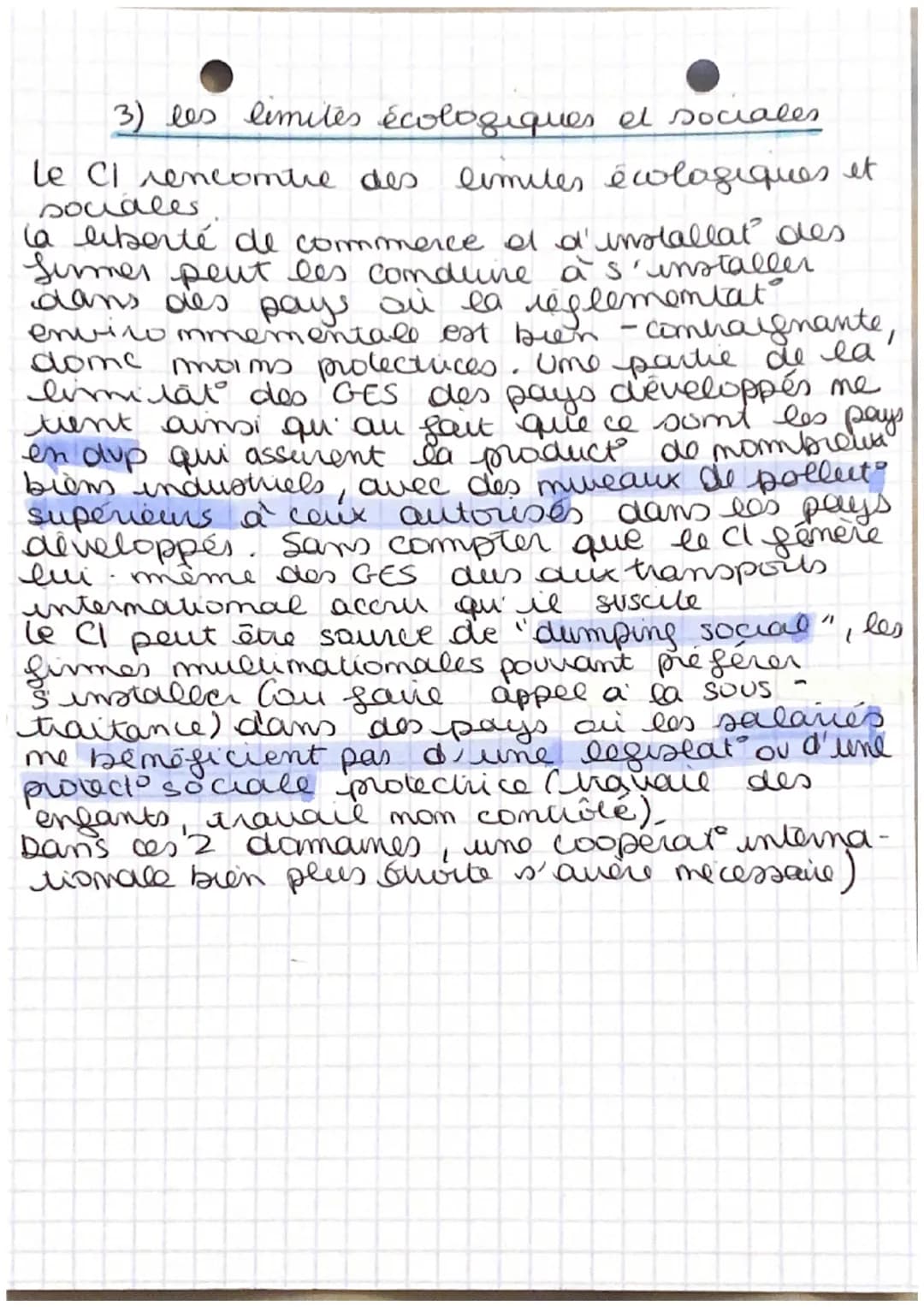 A
SES
Quels sont les fondements du commerce
international et de l'intermalisation
de la production?
I- Comment expliquer le développement du