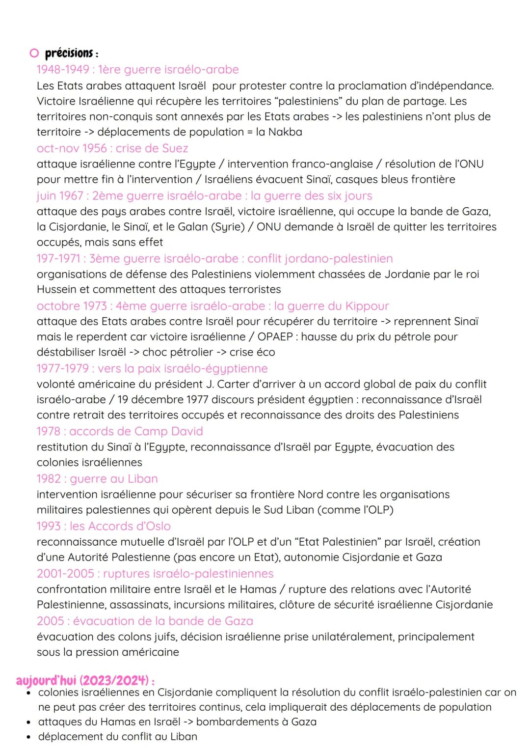 THEME 1
HGGSP
CONCLUSION
Le Moyen-Orient conflits et tentatives de paix impliquant des acteurs
internationaux
TURQUIE
SYRIE
LIBAN
ée ISRAEL
