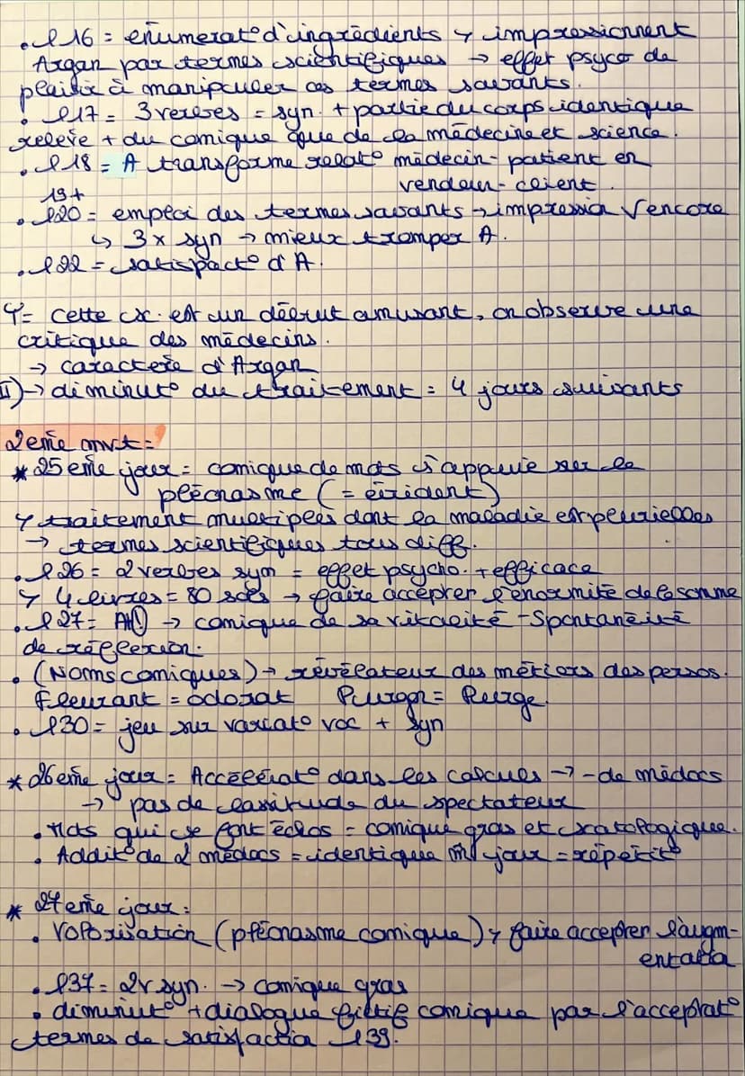 Yexte 3: Le Malade imaginaire
Parcours: Spectacle et comédie
Acte I, sed.
Intro: scene d'expo écrite en 1643.
- originalite du Mondeo
dans t