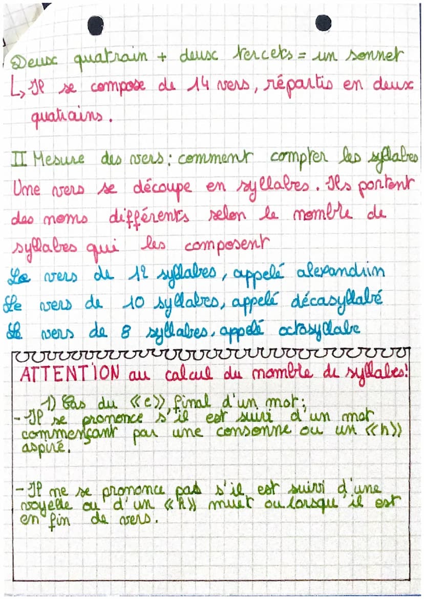 FOR
Le bescique de la poésie
(la versification)"
La versification : c'est l'ensemble des règles qui
régissent l'écriture d'un vers.
I Organi