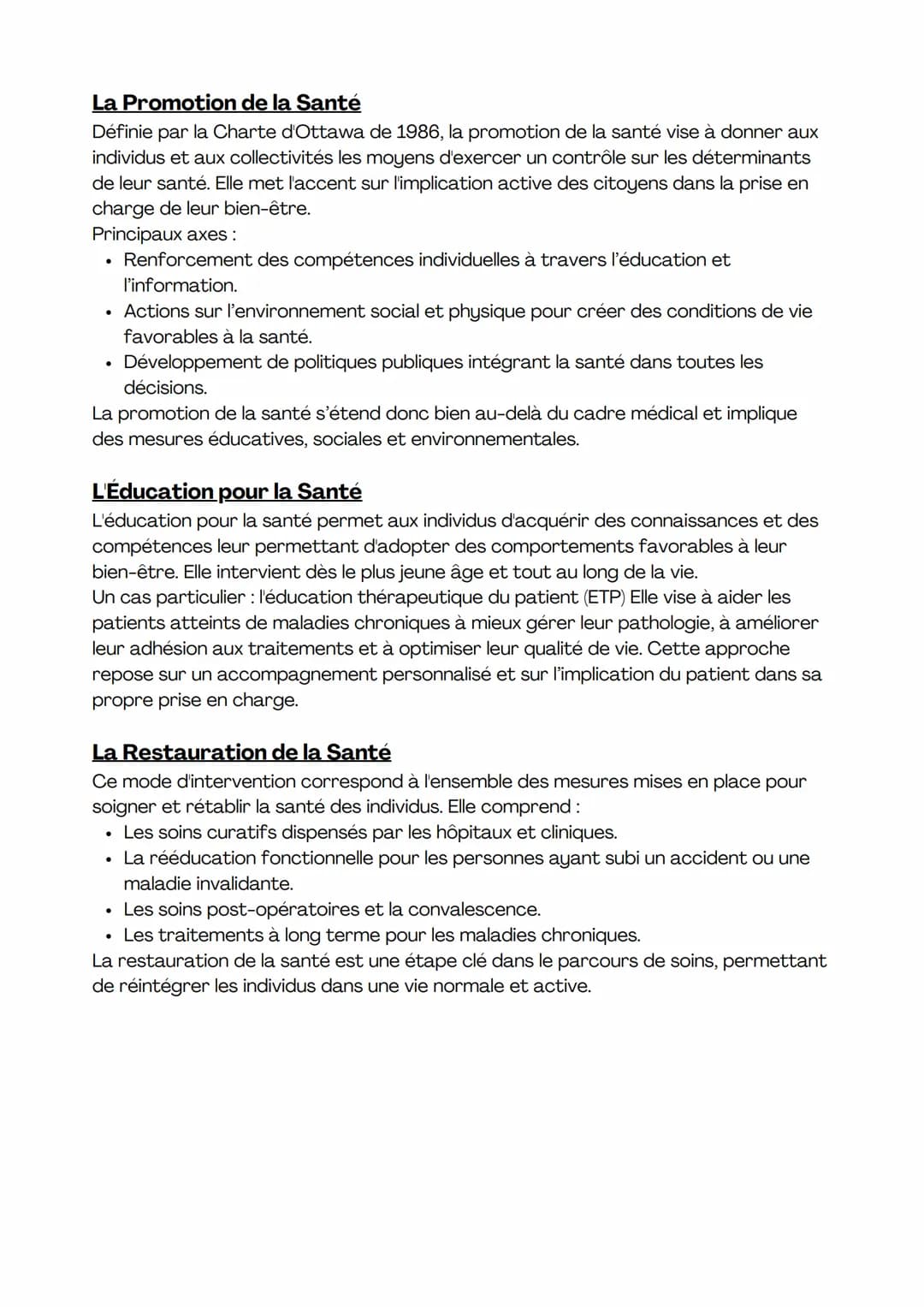 # Les modes d'intervention
sanitaires & sociaux

Les modes d'intervention en santé et en action sociale jouent
un rôle essentiel dans la pré