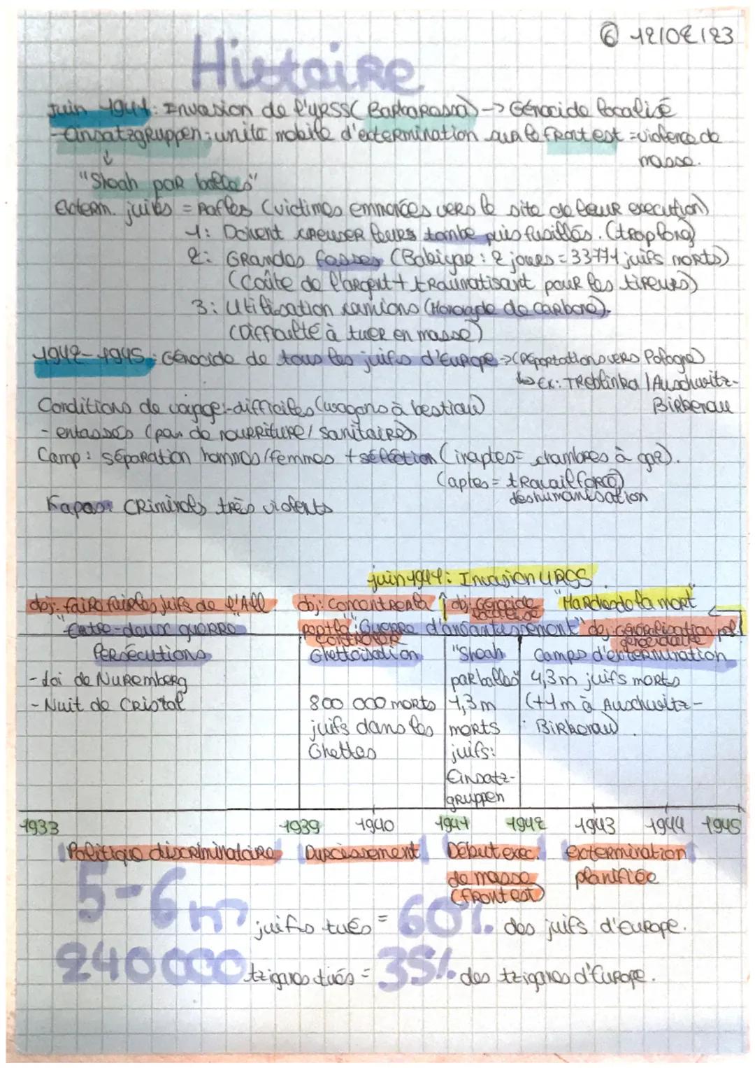 # HISTOIRE

@ 05102193
la and querre Mondiale
- Axe: Alliance militaire, composée de l'Allemagie Nazie,
Italie faschiste et Japon.

- Grande