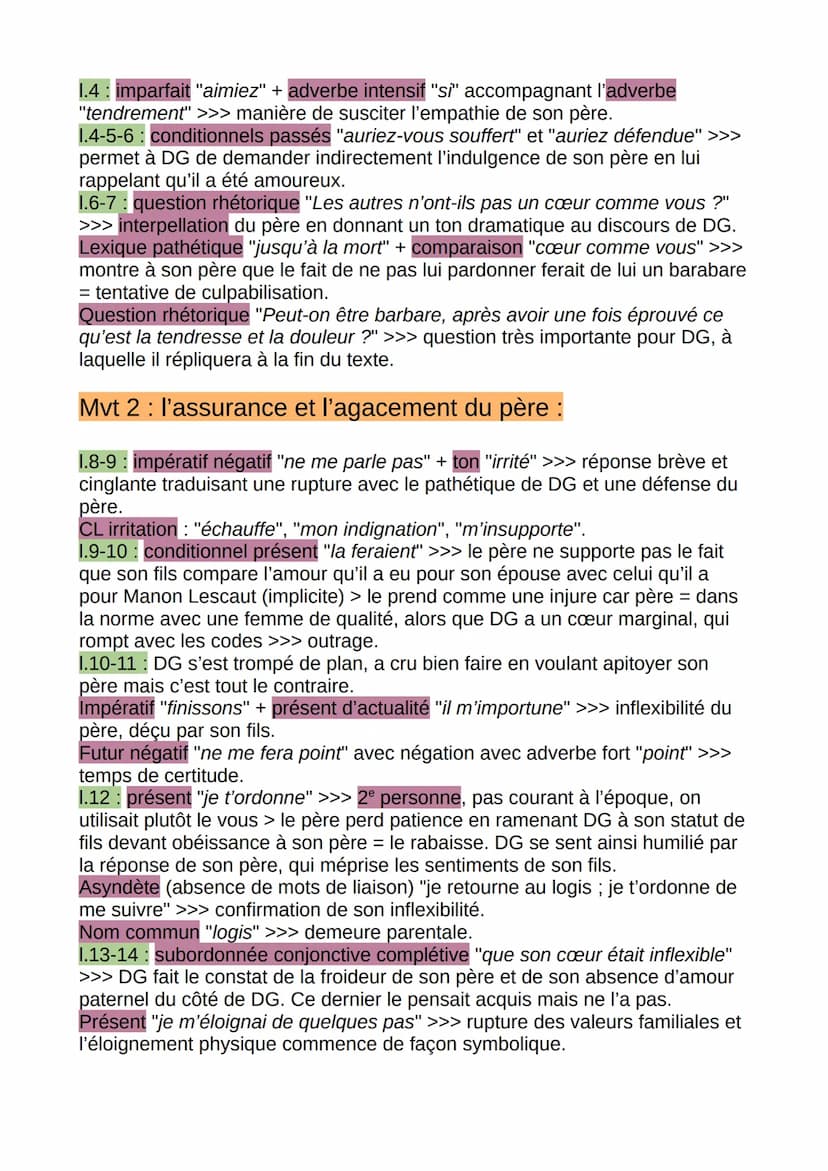 Introduction :
ML : rupture DG-père
L'abbé Antoine François Prévost, dit aussi abbé Prévost, est né en 1697 et
mort en 1763. Il était un rom