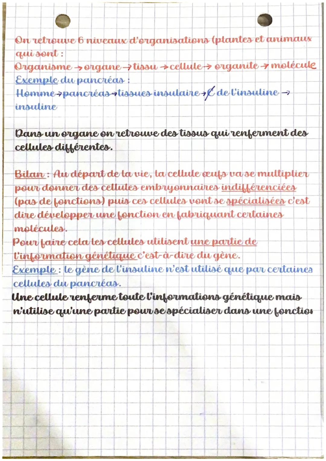 Organisation des êtres vivants
Tous les êtres vivants (organismes) sont constitués de
cellules.
2 grandes catégories : unicellulaires et plu