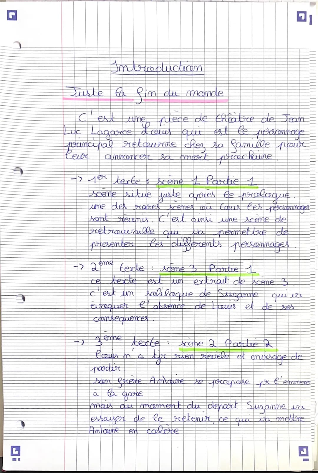 Le Reatre du XVIII
е
au XXIe siècle
Guse personnelle, oure familiale
PRedre
C'est une pièce de theatre bigique
Jean Racine Celle
cout par
ev