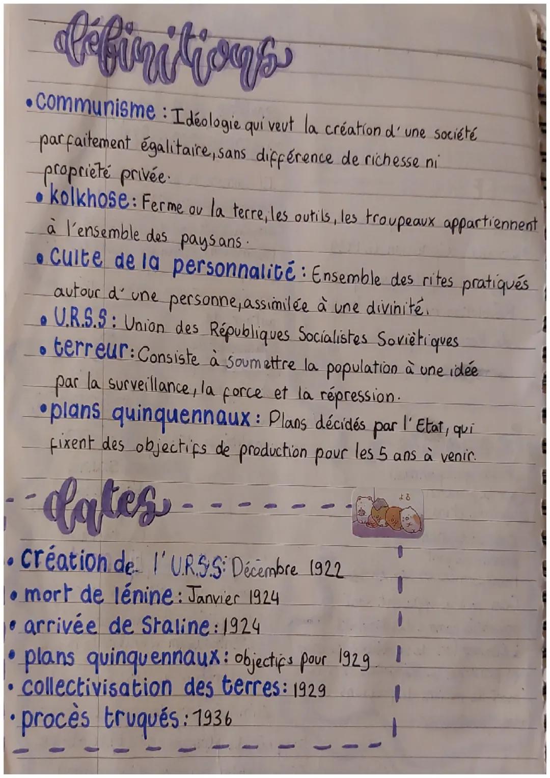 histoine
culte de la
contexte économique personnalité
<-et social
Difficultés économiques suite à
la Grande dépression de 1929.
• Difficulté