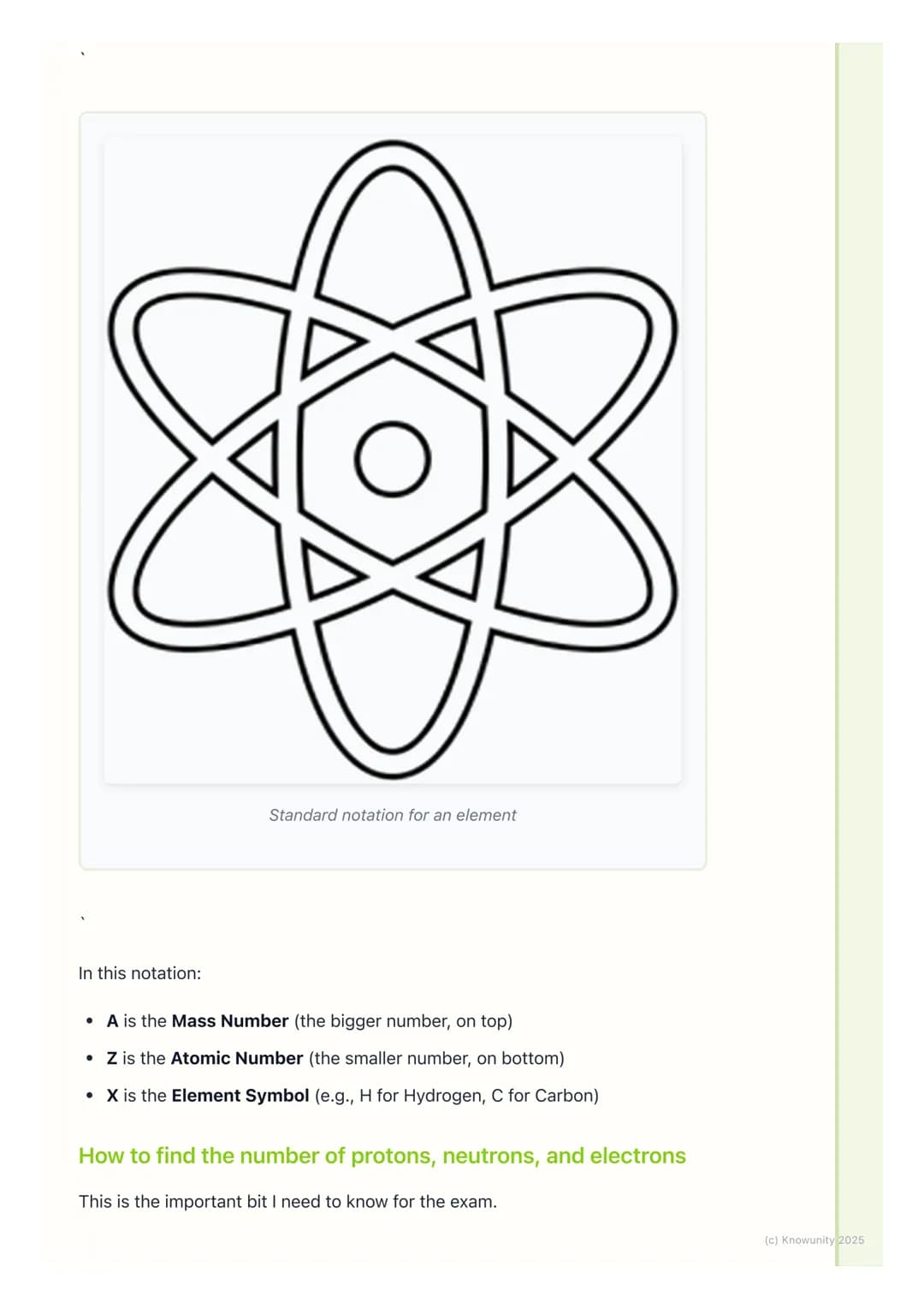 # Atomic Number and Mass
# Number

Introduction to atomic and mass numbers

Okay, so every element on the Periodic Table is made of tiny par