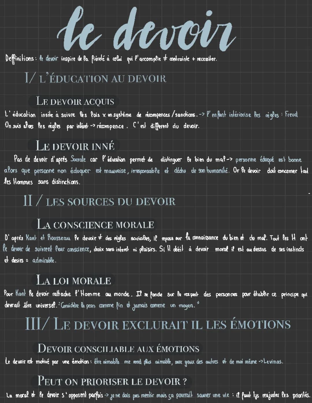 le devoir