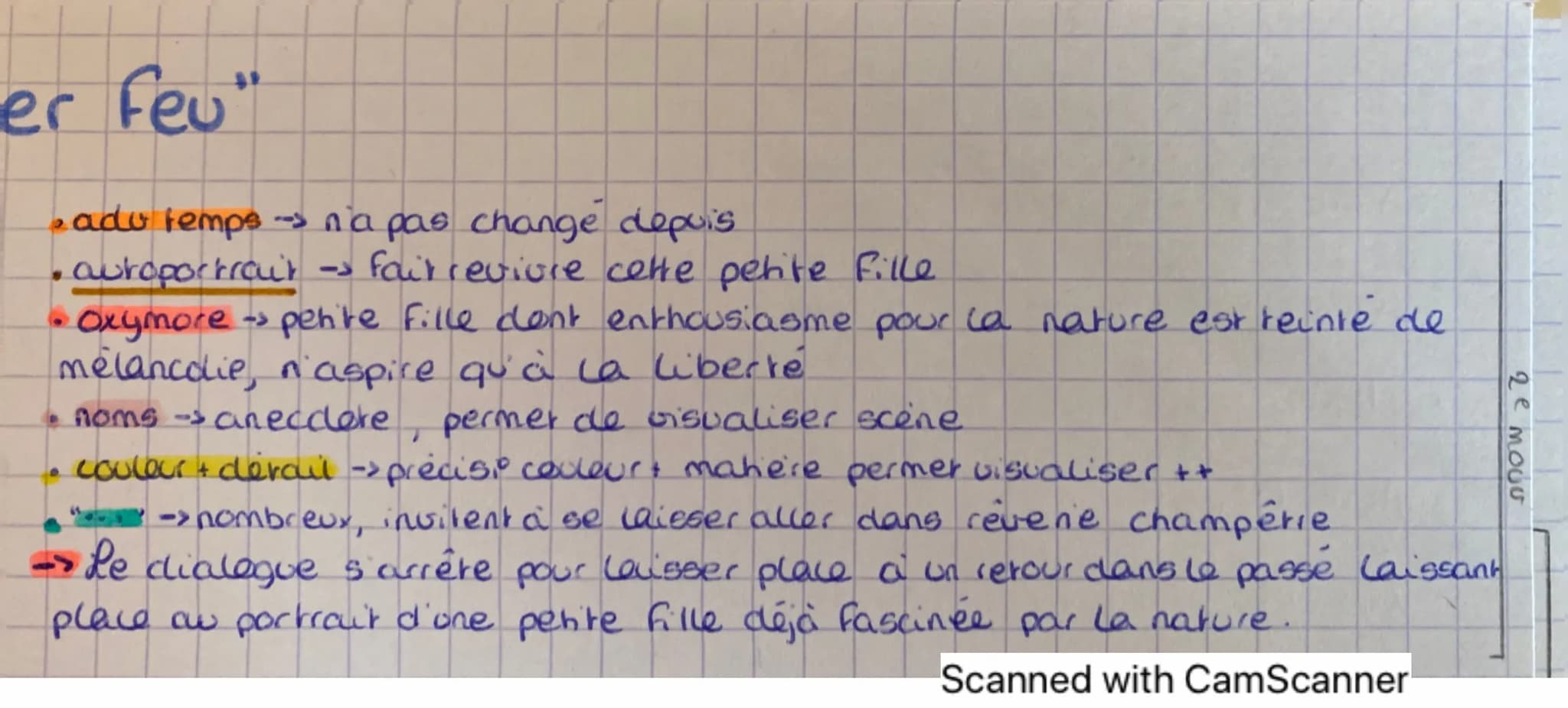 Les violettes magiques
Le dernier Feu
Et les violettes elles-mêmes, écloses par magie dans l'herbe, cette nuit, les reconnais-tu ?
Tu te pen
