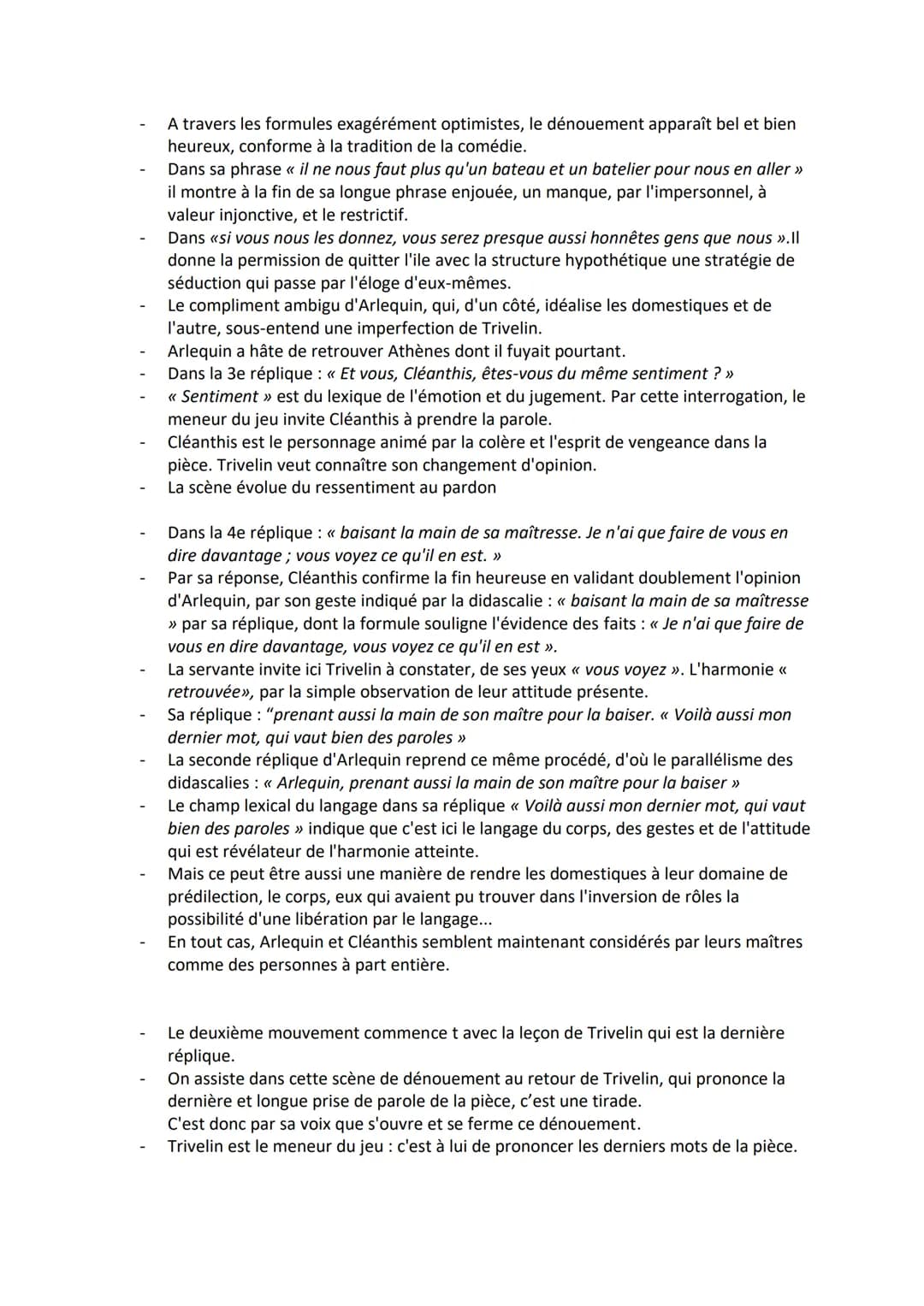 Fiche de révision n°6:
Marivaux, L'île des esclaves, scène XI
INTRODUCTION :
Bonjour, M., aujourd'hui je vais vous présenter comme lecture l