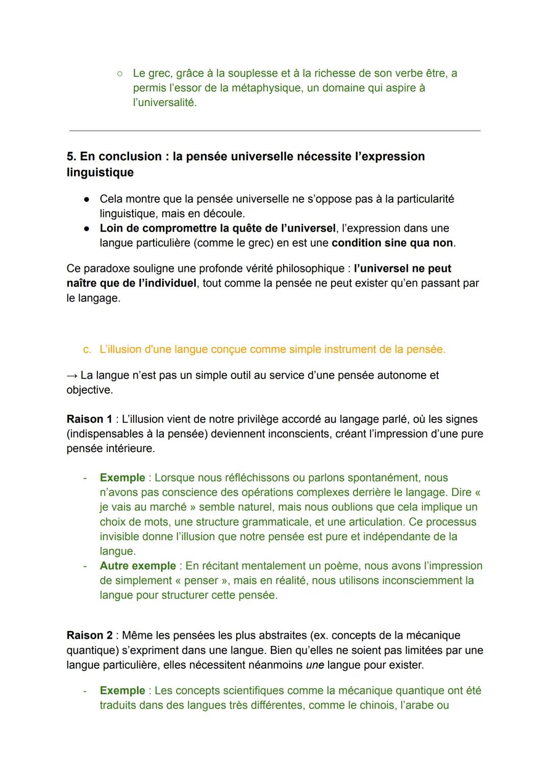(8/17)
Le langage:
(Séquence 3, partie 2)
Introduction :
Le langage, une spécificité humaine :
• Il se distingue de la communication animale