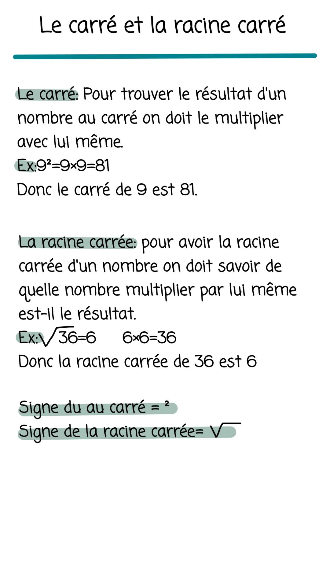Théorème de Pythagore
Sa réciproque si un triangle est rectangle
alors le carré de l'hypoténuse* est égal à
la somme des deux autres côtés
c