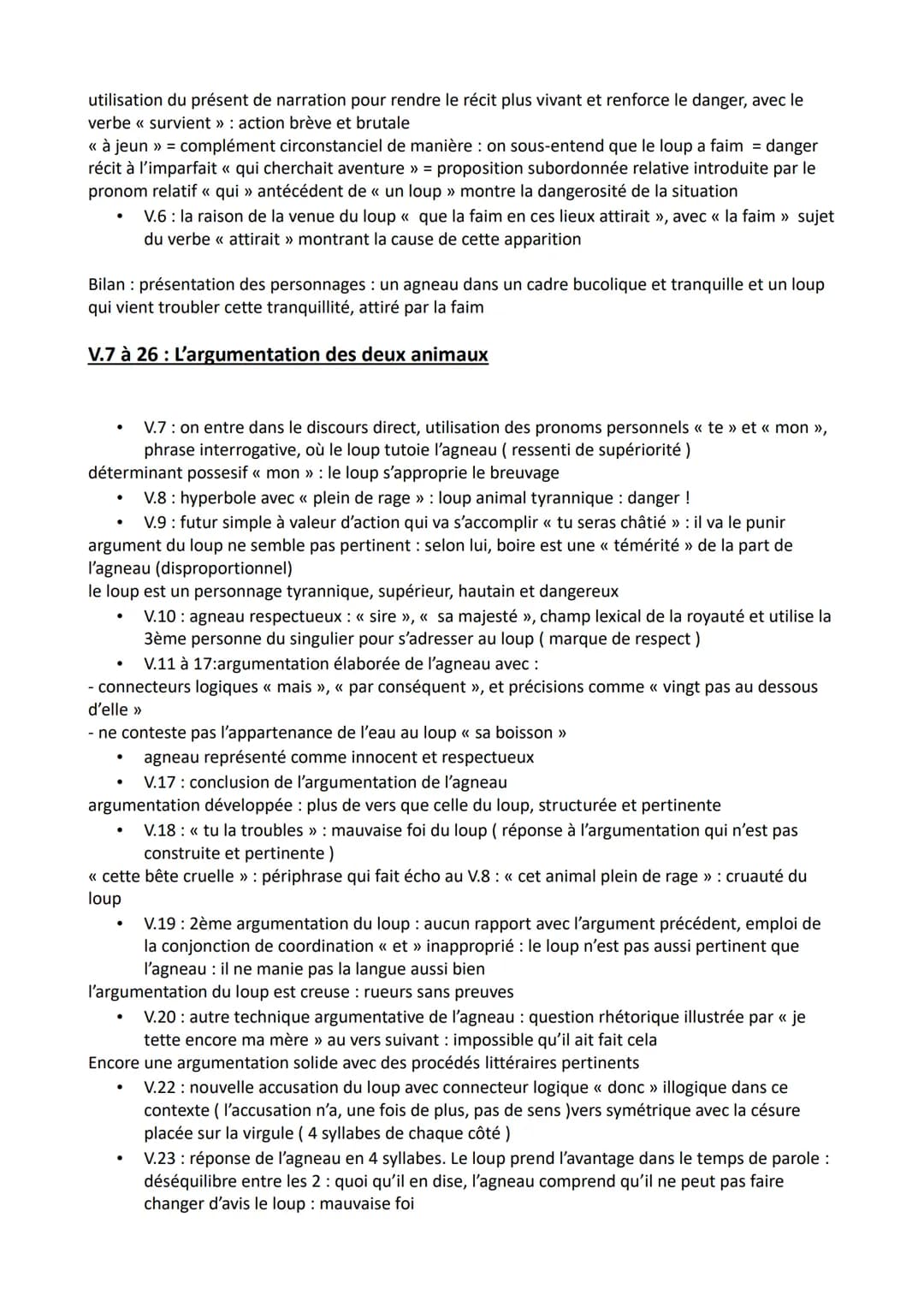 Explication de texte n°6 : Le Loup et l'agneau de Jean de La
Fontaine
Introduction :
- Jean de la Fontaine, poète français du 17ème siècle
-
