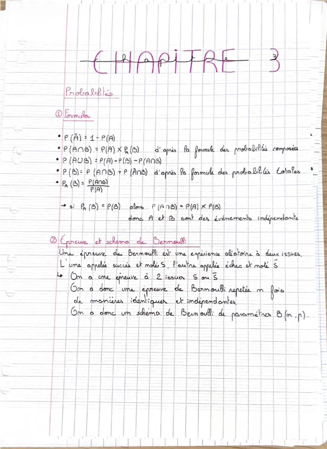 CHAPITRE 1
Suites numériques et récurrence
@Raisonnement par récurrence
Soit la suite ($u_m$) telle que $u_0 = 1$ et $u_{m+1} = \frac{u_m}{1