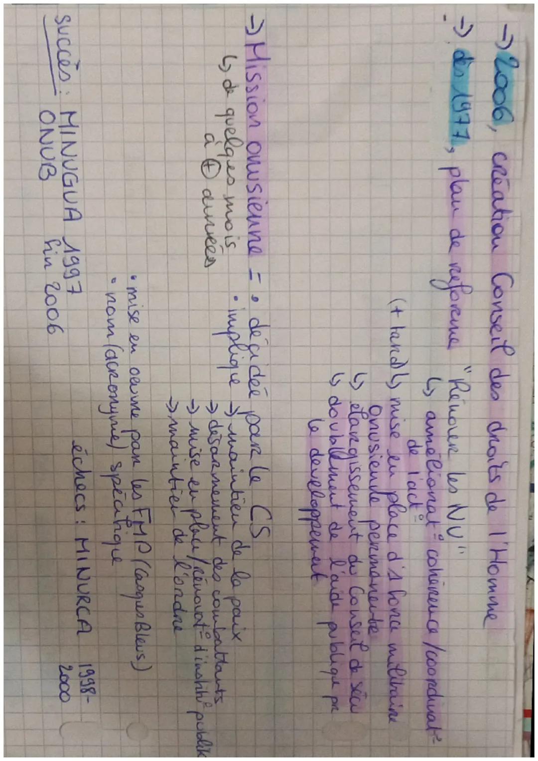Faire la paix par la sécurité collective: ONU
•ONU, objectifs et fonctionnements
1919 idée d'ine Société des Nations, assurer le maintien de