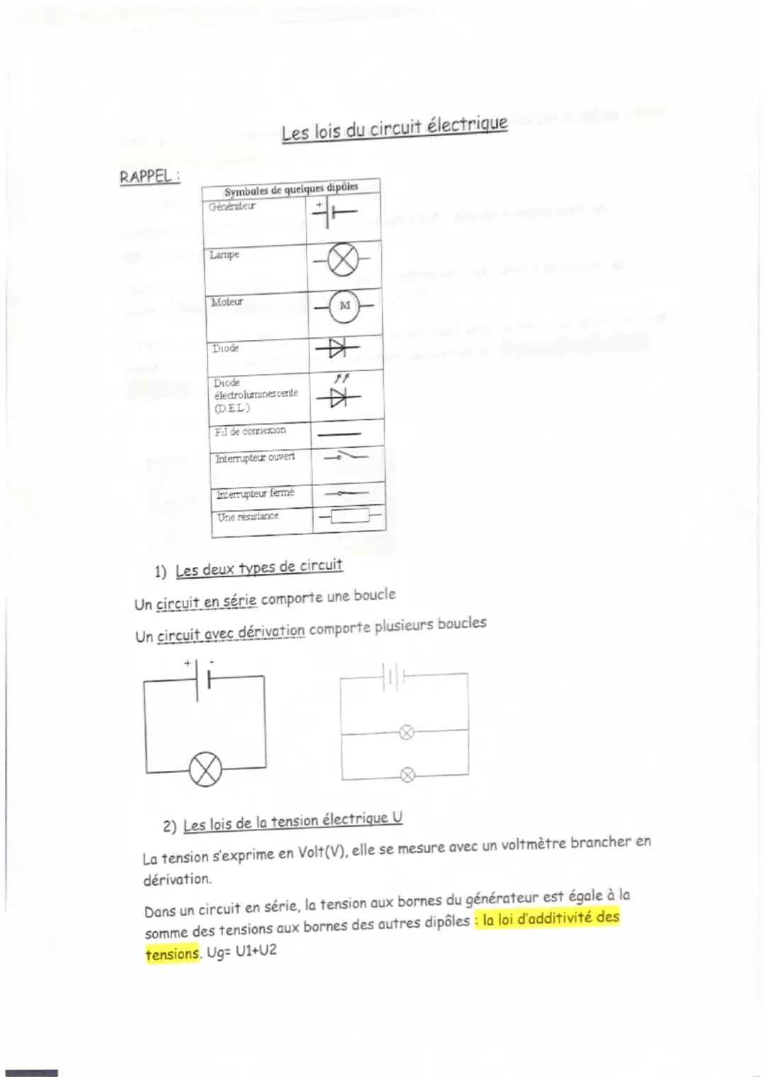La masse volumique
Un corp peut être identifié par sa masse volumique. La masse volumique p d'un corps
correspond au quotient de sa masse (m