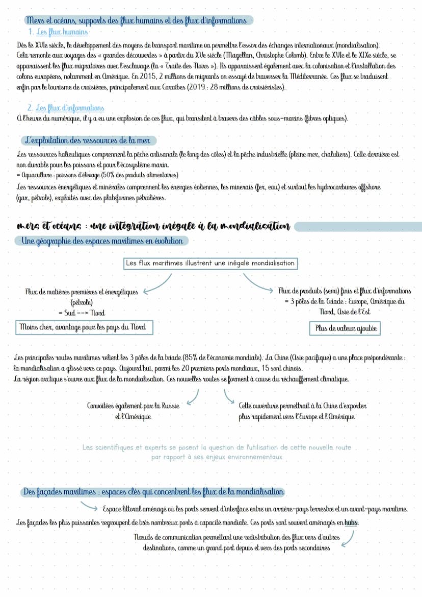 Mers et océans vecteurs essentiels de la mondialisation
En quoi les mers et les océans sont-ils des acteurs essentiels de la mondialisation?