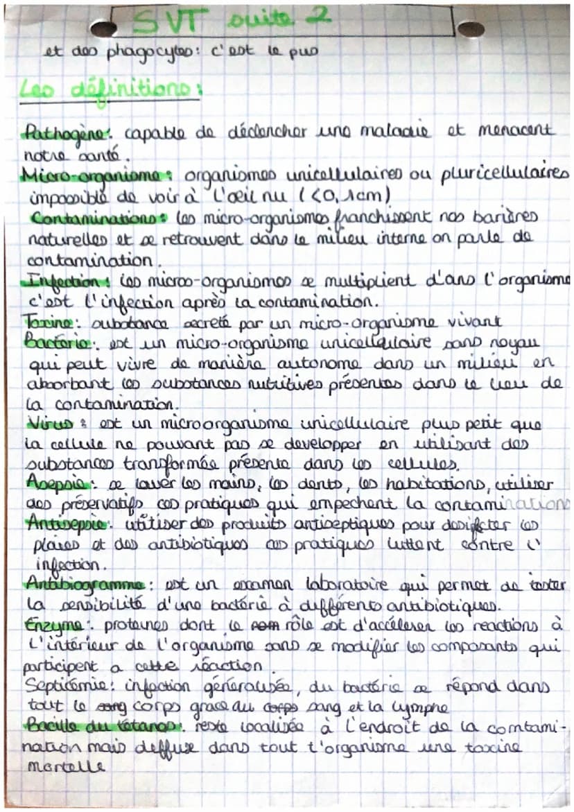 Les différentes étapes".
cytoplasma
noyou
membro
SVT
La phagocytope
-P
bacterie
Adhesion
-
enzymes
déchet
Ingestion
La réaction inflammatoir