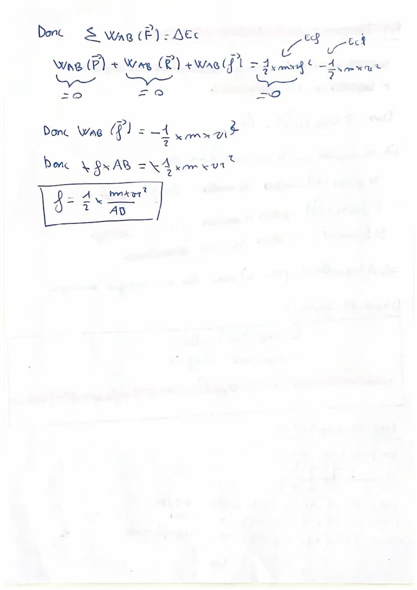 112 enegie
CiNETIQUE
L'énergie cinetique dien systeme ett dus
D'aper |Ec = 1/2
xmxv²
theoretike
de l'énergie
instique
Soit une
F
force
Le tr