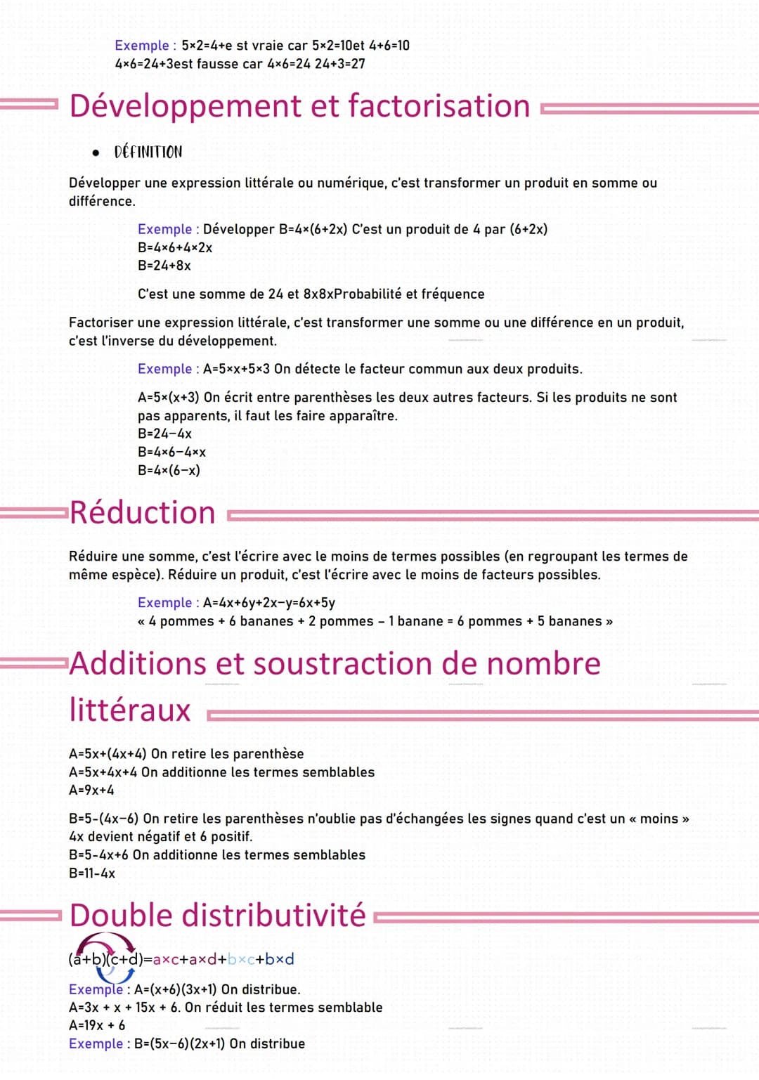 
<p>Une expression littérale est une expression mathématique contenant une ou plusieurs lettres qui désignent des nombres.</p>
<h2 id="simpl