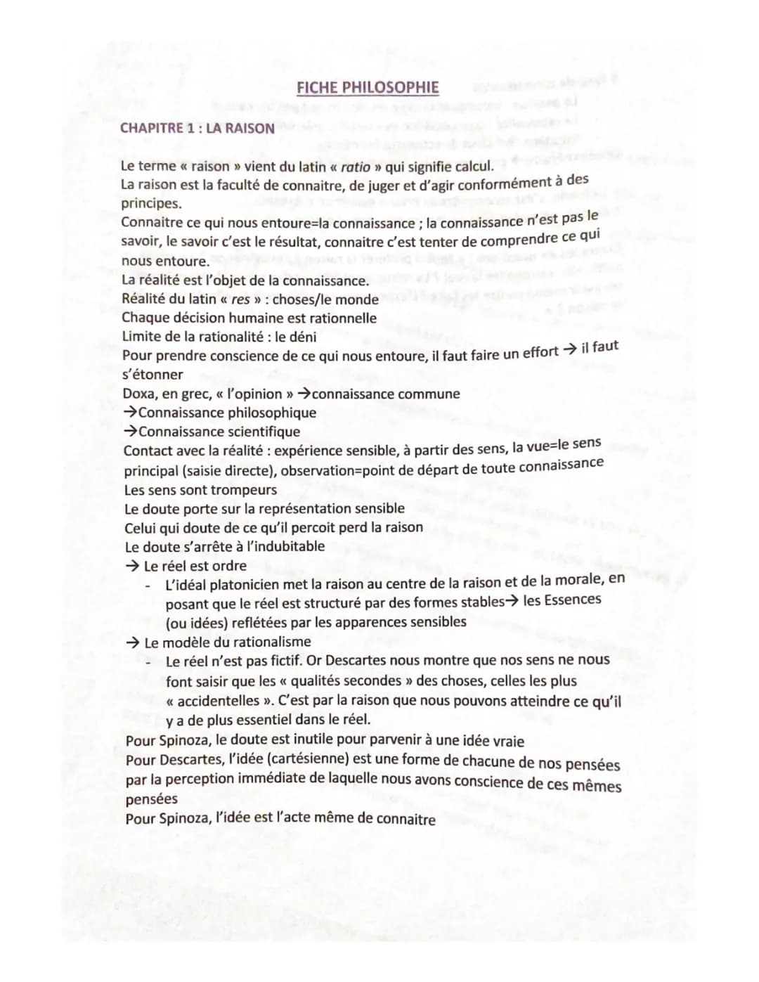 la raison
