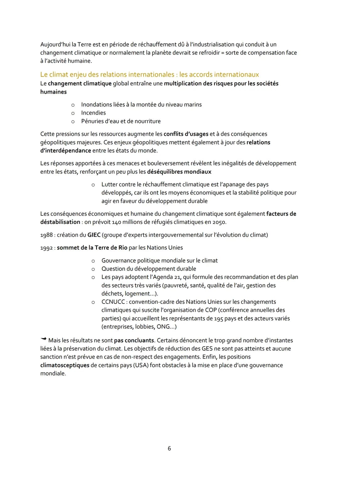 L'environnement, entre exploitation et
protection : un enjeu planétaire
Introduction : Qu'est-ce que l'environnement ?
Les questions environ