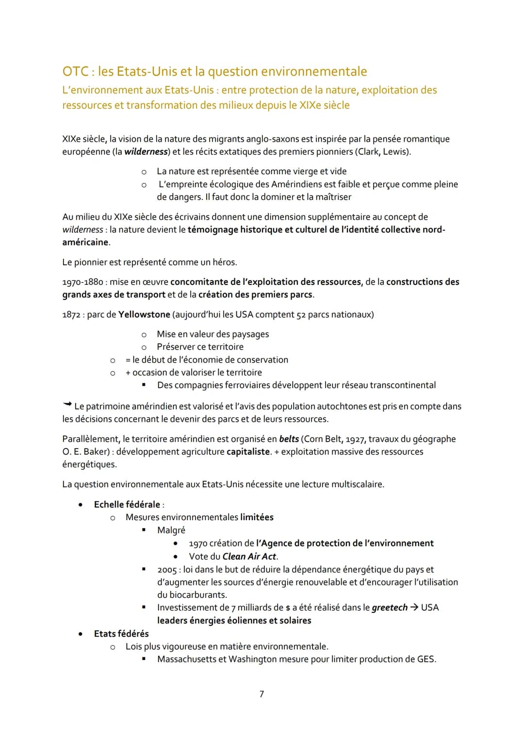 L'environnement, entre exploitation et
protection : un enjeu planétaire
Introduction : Qu'est-ce que l'environnement ?
Les questions environ