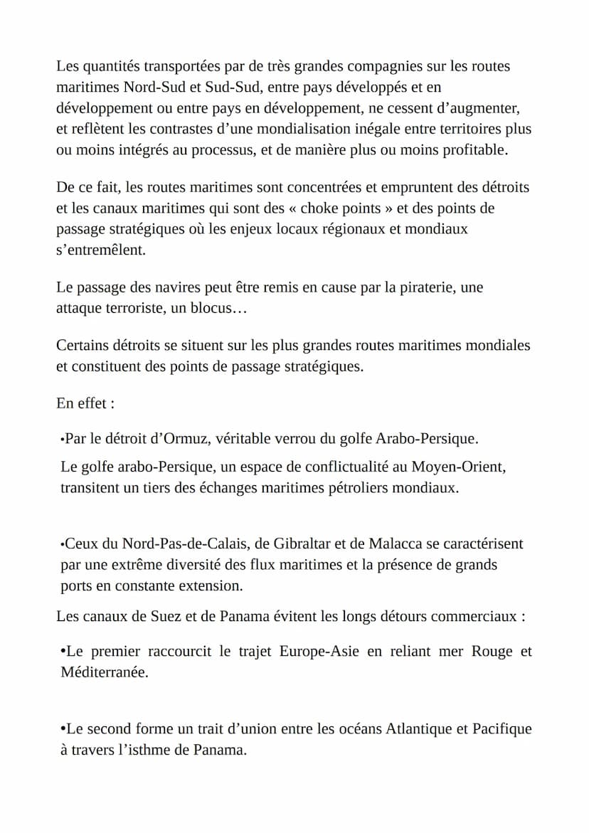 Mers et océans: au cœur de la mondialisation
Le détroit de Malacca, un point de passage majeur et stratégique
Par sa nature même de détroit,