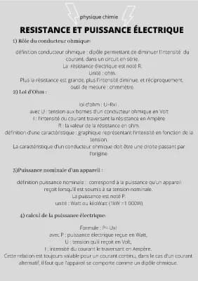 Know résistance et puissance électrique thumbnail