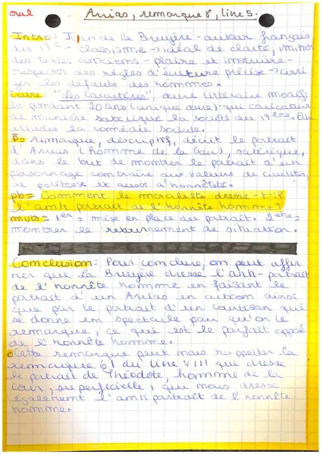 Les Caractères de La Bruyère PDF: Résumé Chapitre par Chapitre du Livre 5 à 10