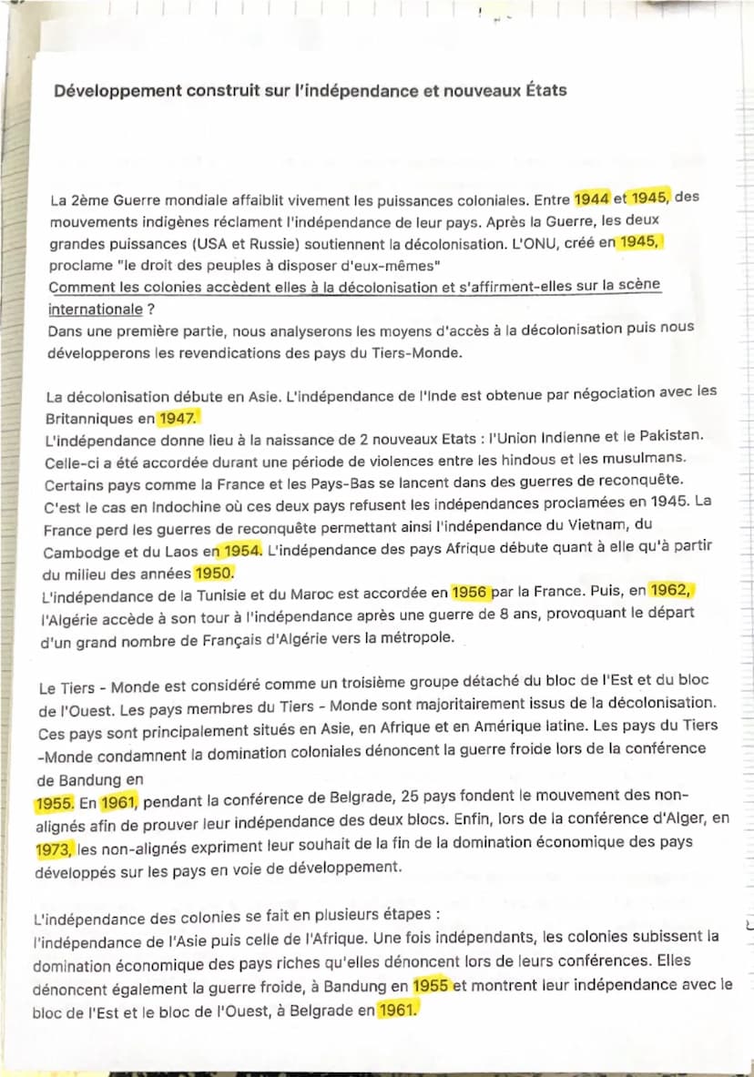 Développement construit enjeux et conflits après 1989
Les Etats-Unis demeurent la seule superpuissance mondiale depuis la disparition de l'U