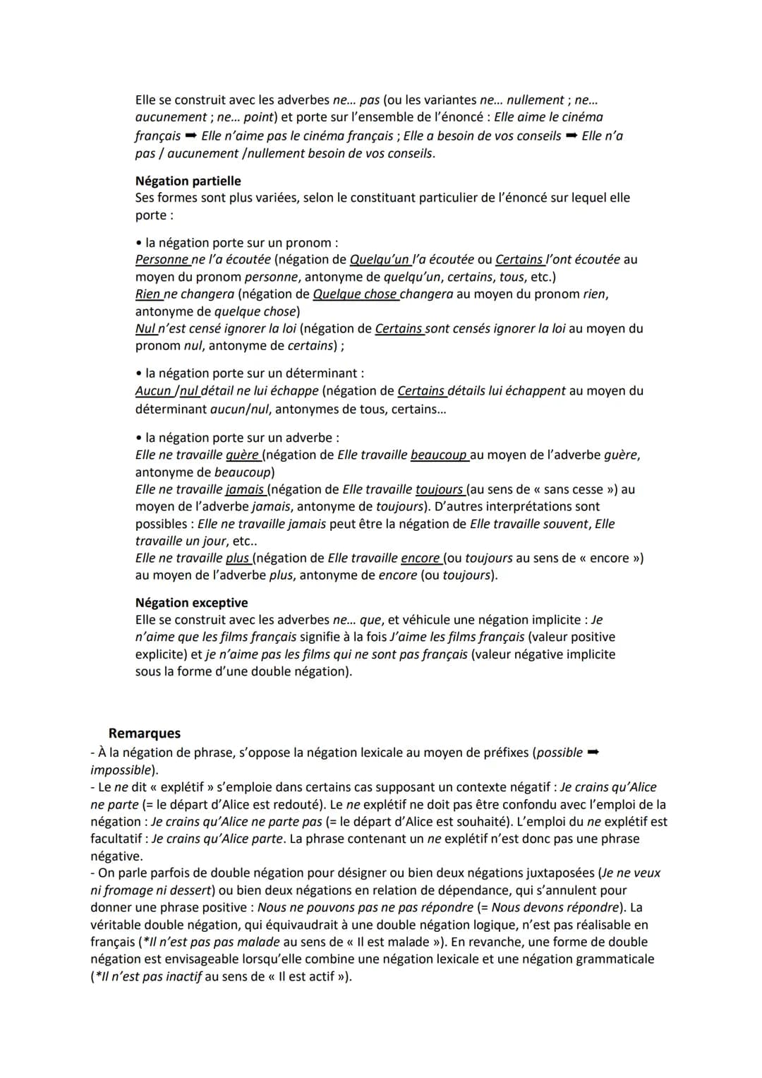I. LES ATTENTES DU LYCEE / L'EPREUVE DE I'EAF
Sur 2 points (coef 5 = 10 pts): observation d'une phrase extraite du texte sur lequel le candi