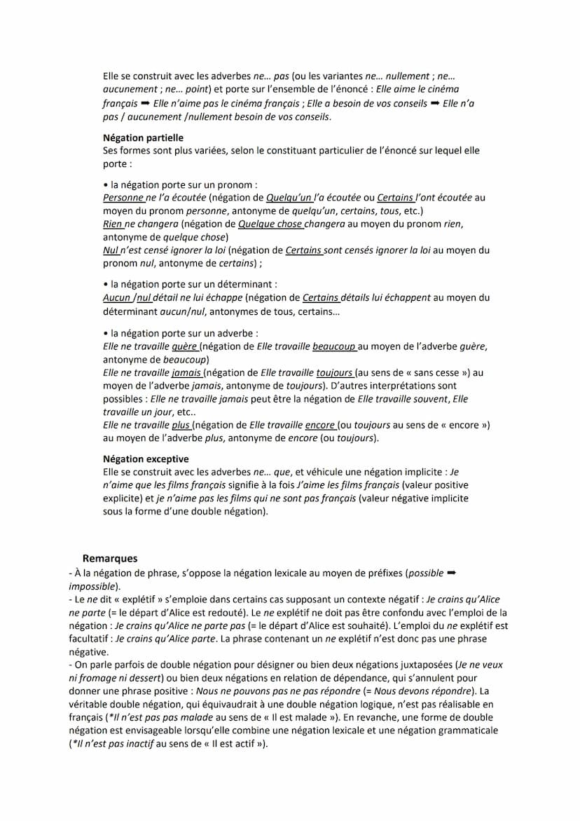 I. LES ATTENTES DU LYCEE / L'EPREUVE DE I'EAF
Sur 2 points (coef 5 = 10 pts): observation d'une phrase extraite du texte sur lequel le candi