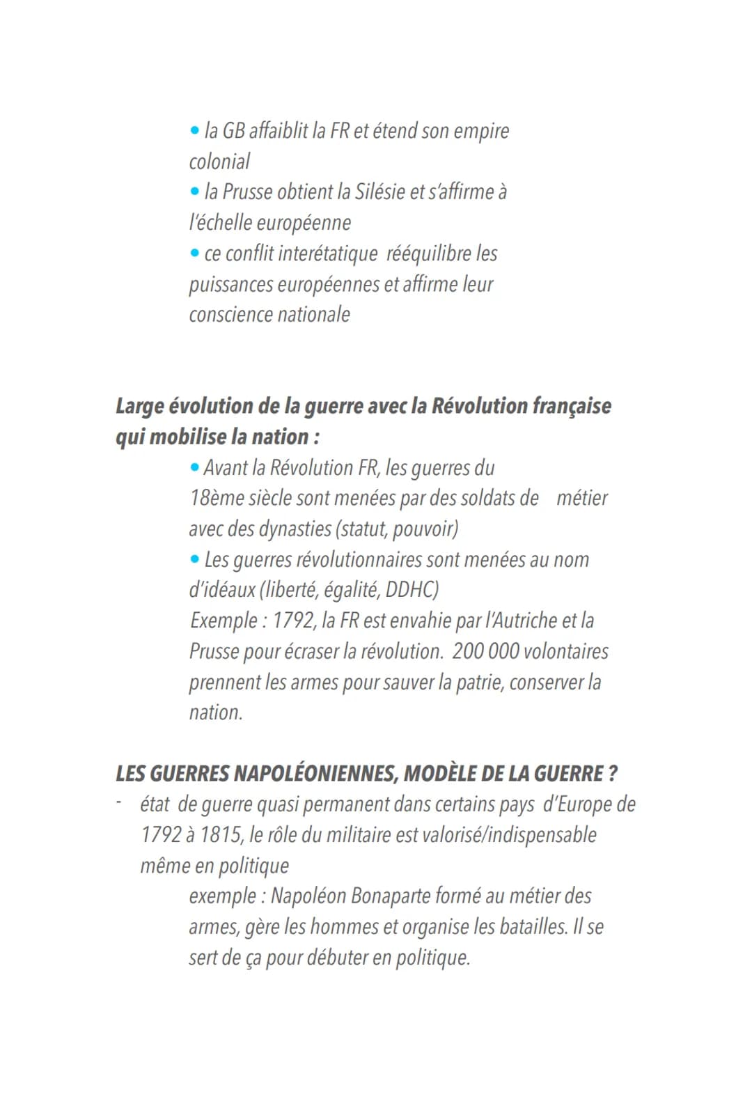 FAIRE LA GUERRE, FAIRE LA PAIX : FORMES DE
CONFLITS ET MODES DE RÉSOLUTION
GUERRE: conflit armé, affrontement violent, visant à résorber par