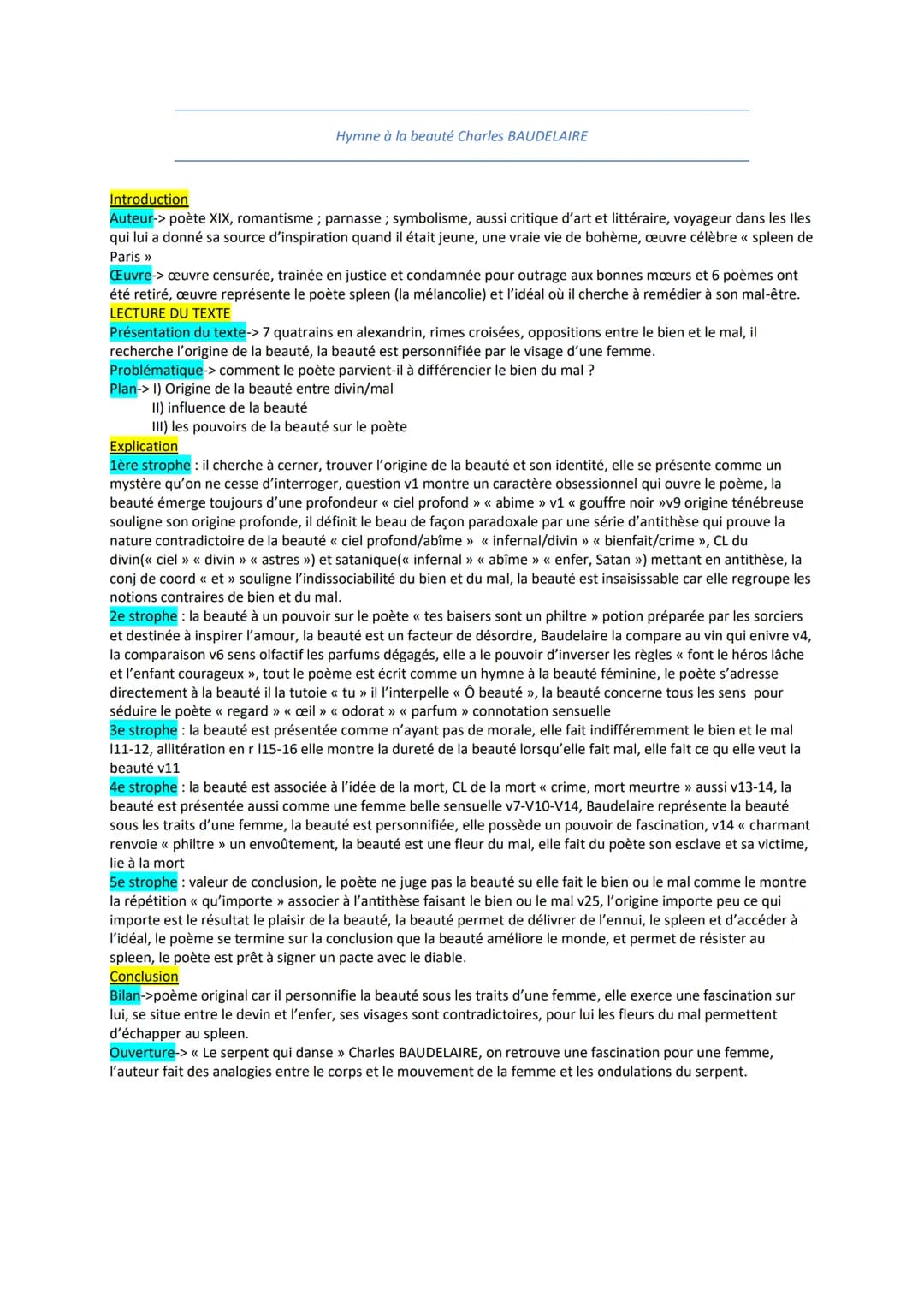 FRANÇAIS ORAL BAC 2022
Vénus Anadyomène Arthur RIMBAUD
Introduction
Auteur -> poète XIX, génie précoce de la poésie, symbolisme, existence b