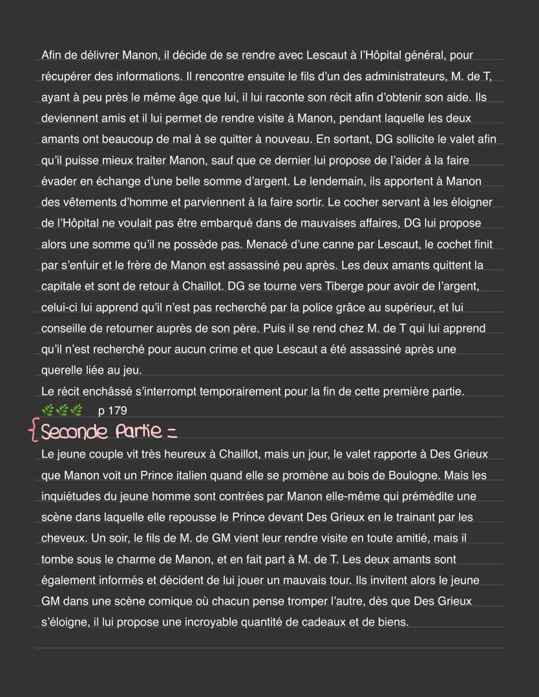 Manon Lescant Résumé
Parcours Personnages en marge, plaisirs du
romanesque
Auteur: Antoine François Prévost (l'Abbé Prévost)
Date : 1731 (no