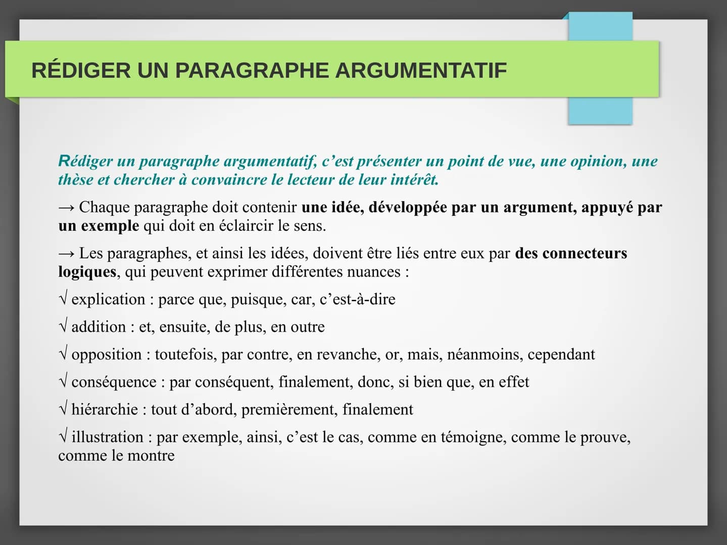 RÉDIGER UN RÉCIT
Rédiger un récit, c'est écrire un texte essentiellement narratif, donc raconter une histoire qui s'appuie sur
le texte étud