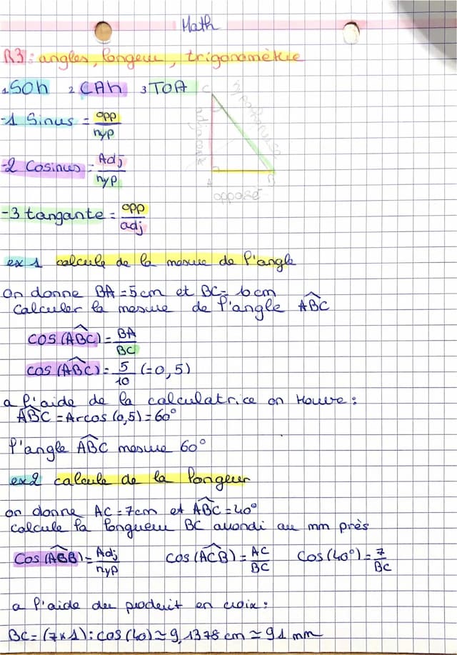 Know calcul littéral // trigonométrie  thumbnail