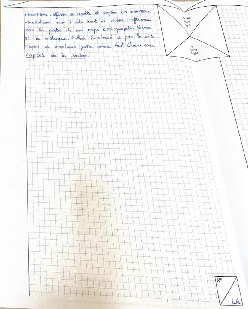 NE RIEN ÉCRIRE
Examen ou Concours Français
Spécialité/option:
Repère de l'épreuve :
Épreuve/sous-épreuve :
194
(Préciser, s'il y a lieu, le 