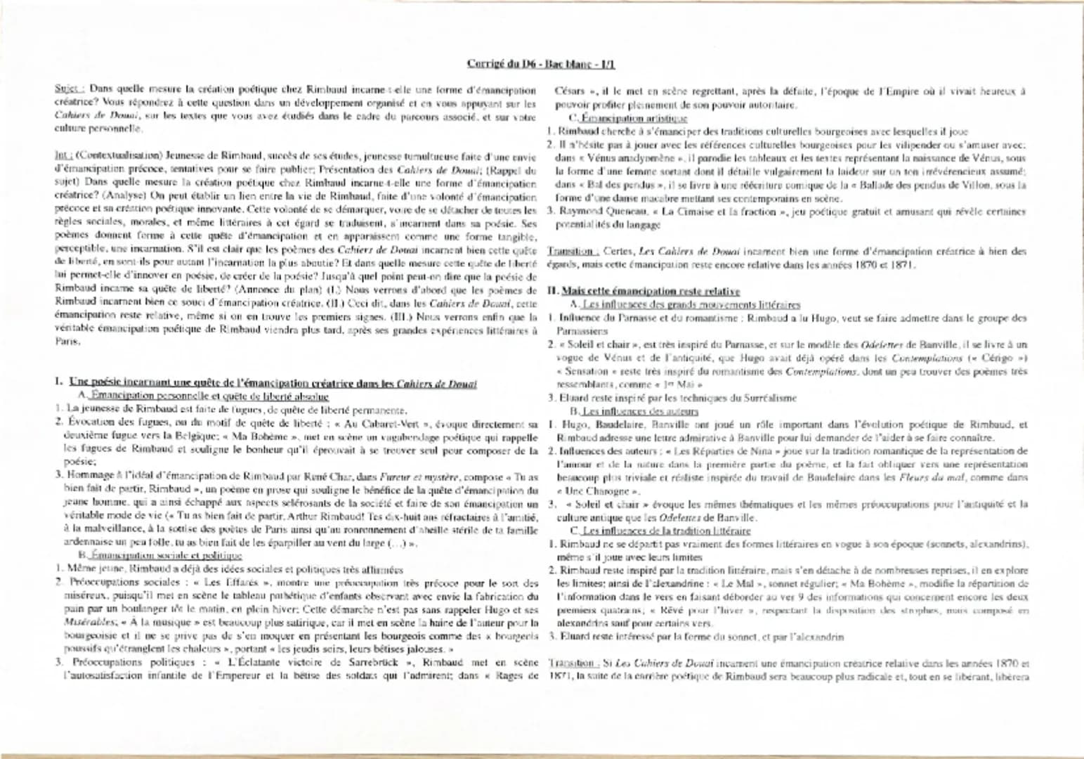 NE RIEN ÉCRIRE
Examen ou Concours Français
Spécialité/option:
Repère de l'épreuve :
Épreuve/sous-épreuve :
194
(Préciser, s'il y a lieu, le 