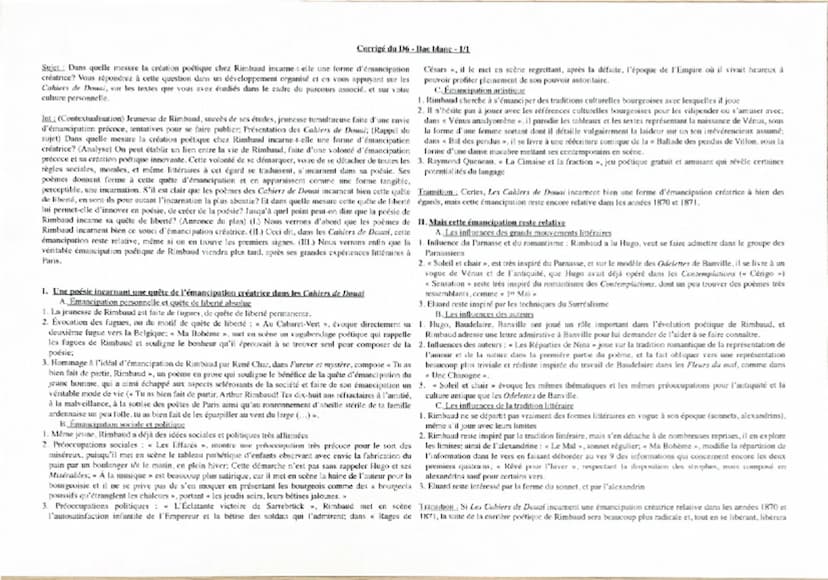 NE RIEN ÉCRIRE
Examen ou Concours Français
Spécialité/option:
Repère de l'épreuve :
Épreuve/sous-épreuve :
194
(Préciser, s'il y a lieu, le 